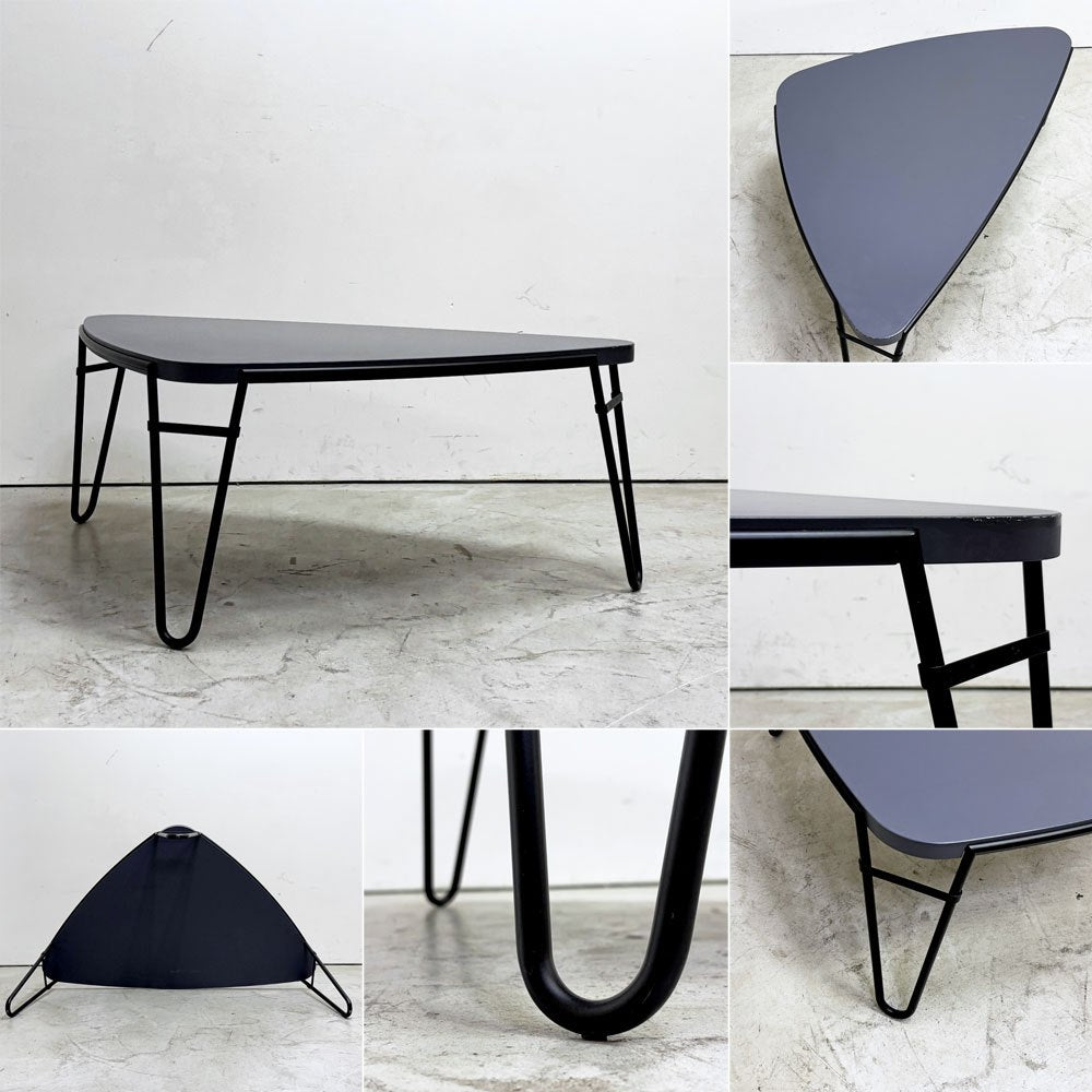カッシーナ Cassina 519 PETALO ペタロ ローテーブル ネストテーブル 3pcs Red x Glay x Yellow シャルロット・ペリアン Charlotte Perriand ●