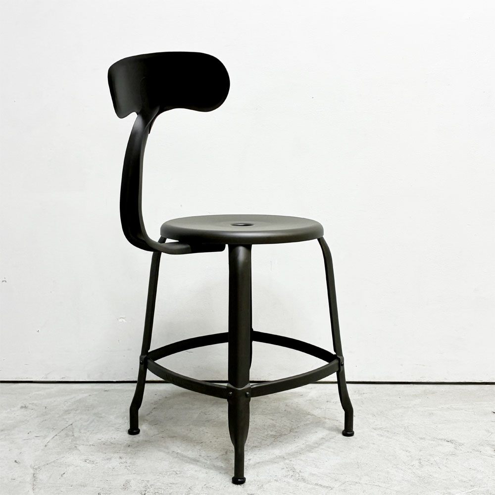 フェールトラヴァイユ FER TRAVAIL ニコルチェア NICOLLE Chair SH45 ダイニングチェア スチール マットクリア仕上げ 別注モデル インダストリアル フランス A ●