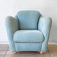 イデー IDEE ミニミラーアームチェア MINI MILLER ARM CHAIR パーソナルチェア シングルソファ ファブリック ブルーグレー ◇