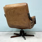 ベルグファニチャー Berg Furniture ラウンジチェア シングルソファ オーク材 本革 ブラウン 北欧 デンマーク ◎