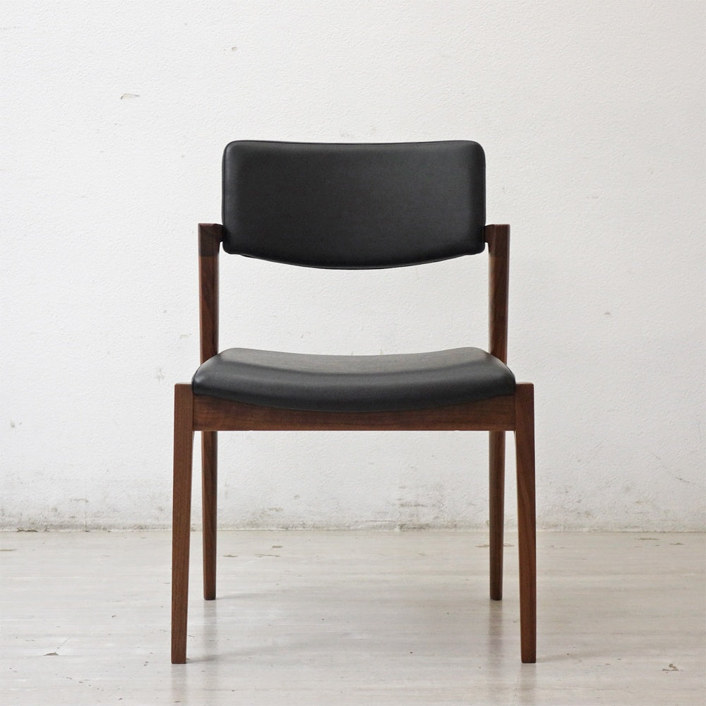 冨士ファニチア FUJI FURNITURE コティ Koti アームレスチェア ウォールナット材 ハーフアーム D03780N A ●