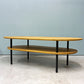 クラッシュゲート CRASH GATE イージーライフ Easy Life サーボ コーヒーテーブル オーバル SERVO COFFEE TABLE W105cm オーク材 ブラックスチール 関家具 展示品 ◎