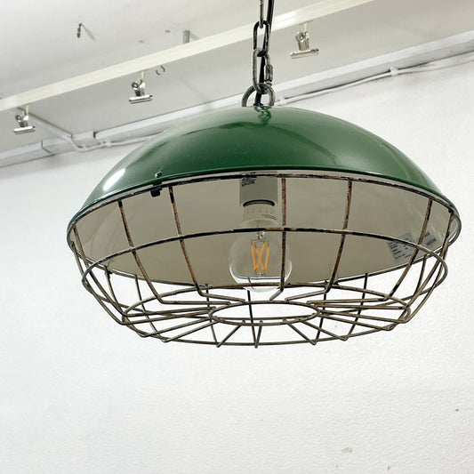 ビメイクス BIMAKES エンクローザ ペンダントライト ENCLOSURE PENDANT LIGHT グリーン インダストリアル ●