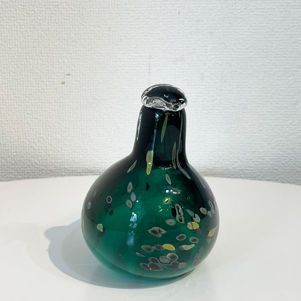 ヌータヤルヴィ Nuutajarvi バーズバイトイッカ Birds by Toikka ペッカシーニ Pekkasiini グリーン オイバ トイッカ イッタラバード 北欧雑貨 ◎