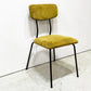 ジャーナルスタンダードファニチャー journal standard Furniture j.s.F ヘンリー HENRY ダイニングチェア サイドチェア コーデュロイ ファブリック アイアン 廃番 A ●