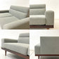 パシフィックファニチャーサービス P.F.S スタンダードC STANDARD C 2P LOVE ソファ グレー w144cm ●