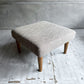 モモナチュラル Momo Natural デイオットマン DAY OTTOMAN Sサイズ オーク材 ファブリック ベージュ系 カバーリング 参考定価￥31,000～ ♪