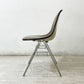 ハーマンミラー Herman Miller モダンファニチャーセールス ビンテージ サイドシェルチェア 3rd FRP アプホルスター レザー スタッキングベース イームズ ●