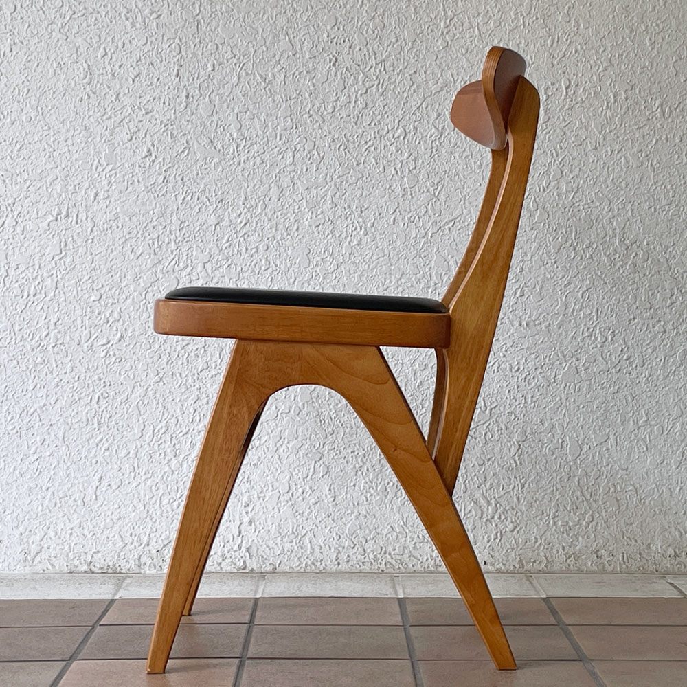 モダンデザイン Modern design ダイニングチェア 合皮 レトロ ジャパニーズモダン ◇