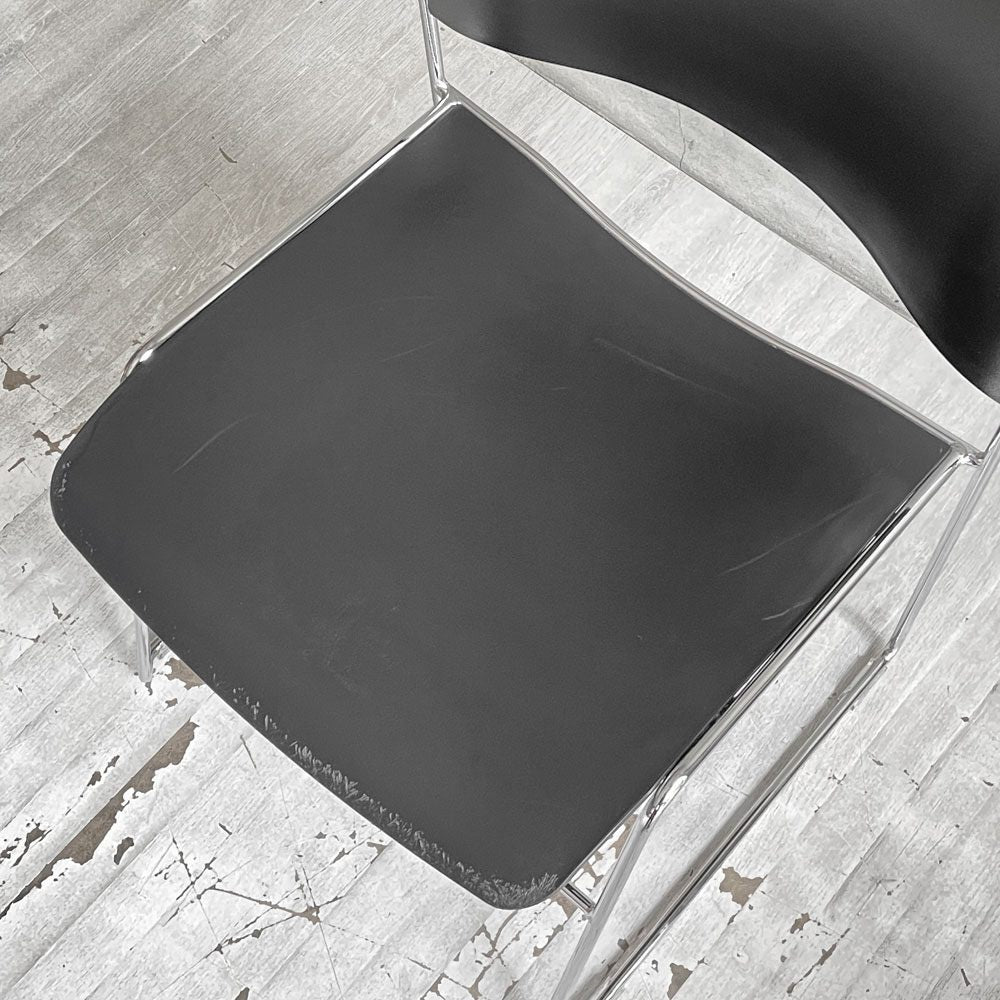 ハウ HOWE 40/4 サイドチェア SIDE CHAIR スタッキングチェア ミーティングチェア デビッド・ローランド David Rowland モダンデザイン A ♪