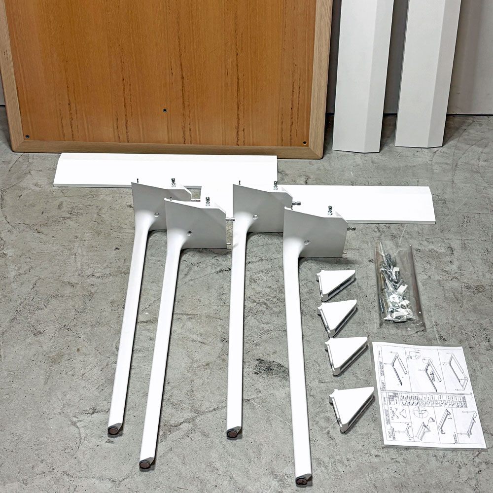アルペール arper ヌール NUUR ミーティングテーブル デスク W240cm ナチュラル ワークデスク イタリアモダン ●