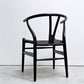 カールハンセン＆サン Carl Hansen & Son CH24 Yチェア ブラックラッカー×ブラックペーパーコード ビーチ材 ハンス・J・ウェグナー デンマーク 北欧家具 日本仕様サイズ C ●