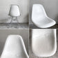 ハーマンミラー Herman Miller サイドシェルチェア サード 3rd ビンテージ FRP PVCレザー パーチメントカラー ロータイプ エッフェルベース イームズ ■
