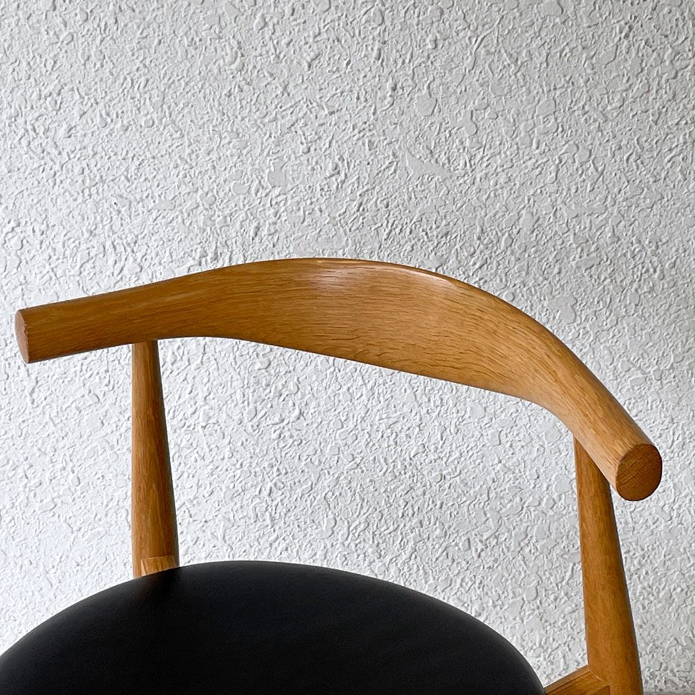 カールハンセン＆サン Carl Hansen & Son CH20 エルボーチェア ダイニングチェア オーク材 レザー 本革 ハンス・J・ウェグナー ◇