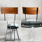 ディーボディ d-Bodhi カンパーニャ チェア デニム CAMPAGNA CHAIR ダイニングチェア チーク古材×アイアンレッグ インダストリアルデザイン A ■