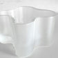 イッタラ iittala アルヴァ・アアルトコレクション Alvar Aalto Collection キャンドルホルダー H55mm フロスト 北欧雑貨 廃盤 ■