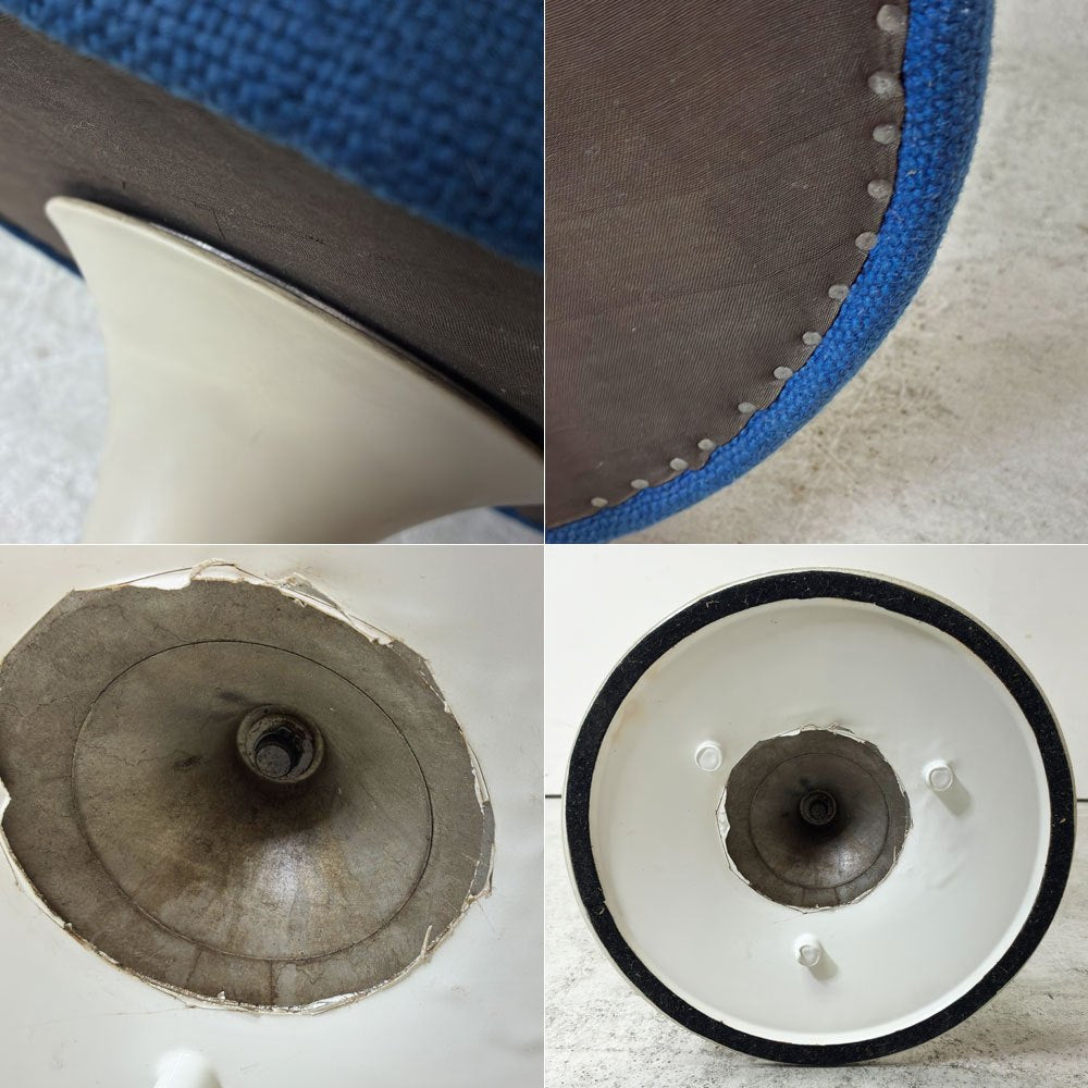 ノル ノール Knoll ビンテージ チューリップ スツール 回転式 エーロ・サーリネン  Eero Saarinen スペースエイジ ミッドセンチュリー B ●