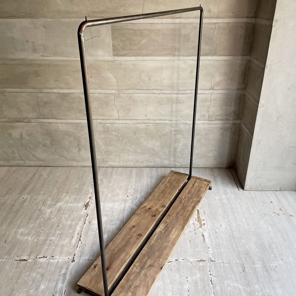 ダブルスタンダード W STANDARD ハンガーラック Hanger Rack HR-06 W140cm インダストリアル ビンテージスタイル  定価 ￥26,800- ♪