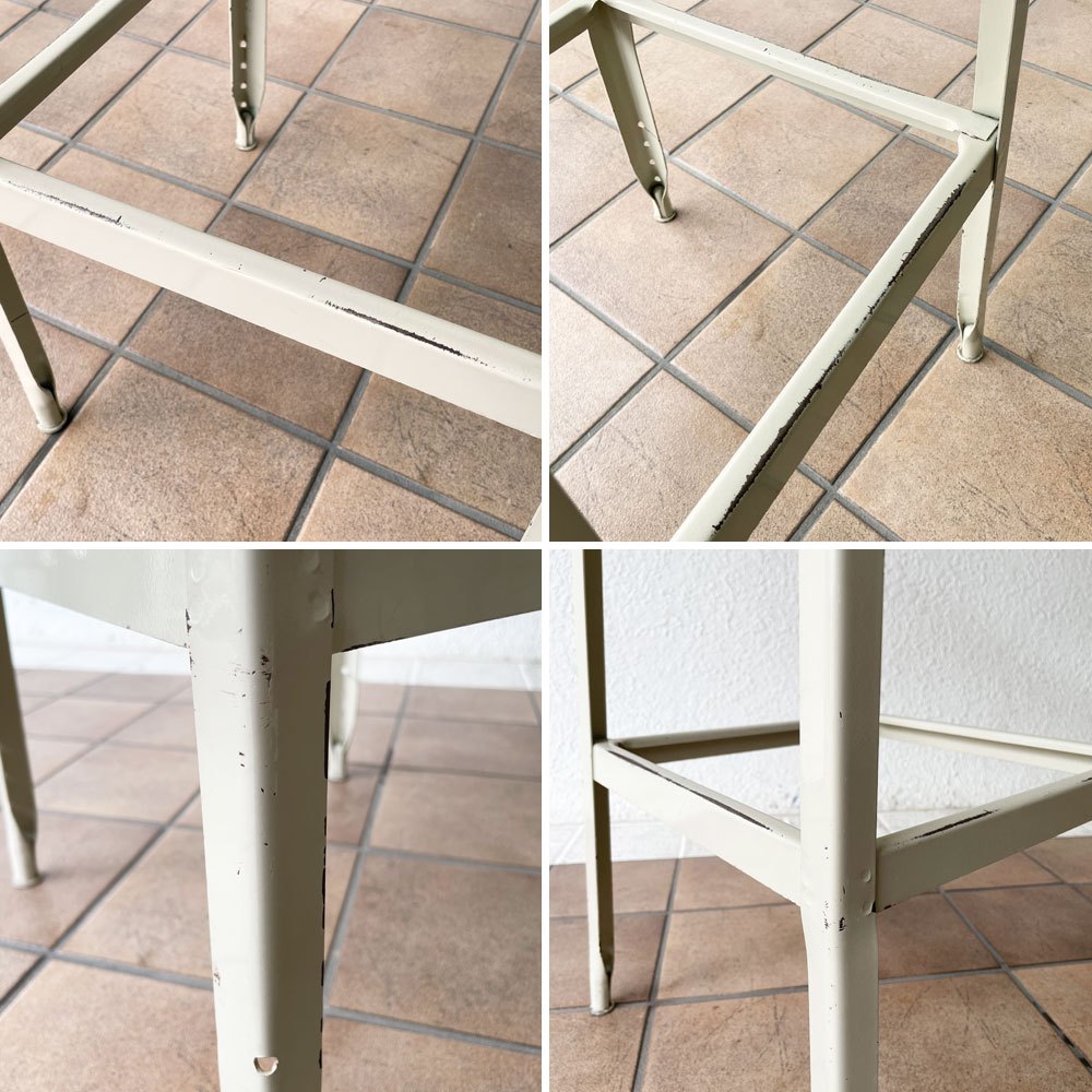 リオン LYON ファクトリー スツール FACTORY STOOL Lサイズ Putty White プレスウッドシート パシフィックファニチャーサービス P.F.S取扱 C ◇