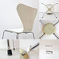 フリッツハンセン Fritz Hansen 3107 セブンチェア ホワイト ラッカー仕上げ スタッキング アルネ・ヤコブセン Arne Jacobsen デンマーク 北欧家具 B ●