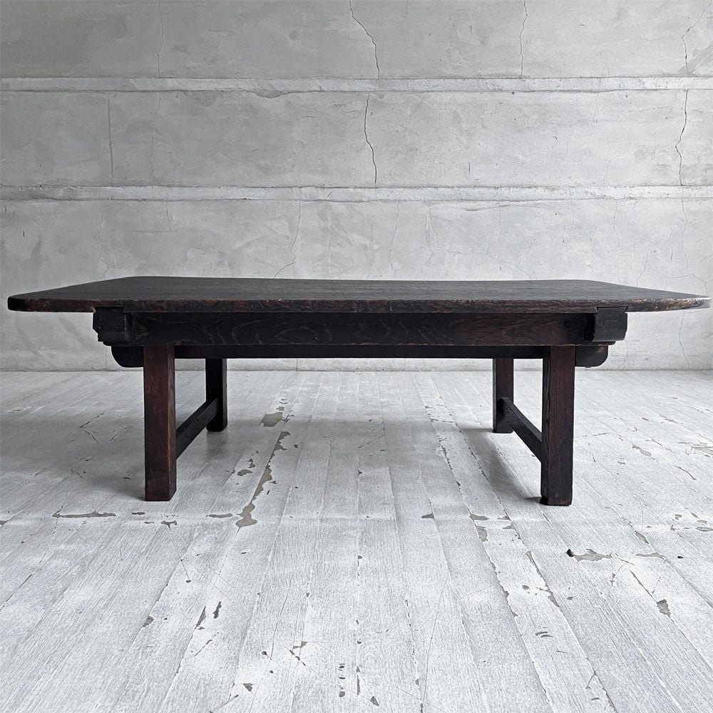 ジャパンビンテージ Japan Vintage ちゃぶ台 卓袱台 角ちゃぶ 座卓 折りたたみ 時代家具 和家具 古道具 ♪