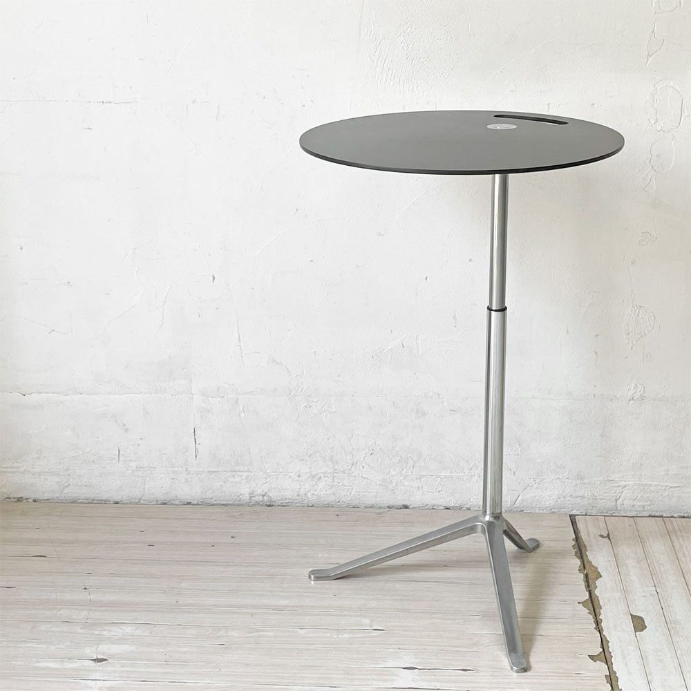 フリッツハンセン Fritz Hansen リトルフレンド LITTLE FRIEND サイドテーブル ブラック×クローム キャスパー・サルト 定価￥163,900- ★