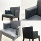 コンプレックス COMPLEX チェアマン アームチェア Chairman Armchair ブラック PVCレザー モダンデザイン シンプル A ●
