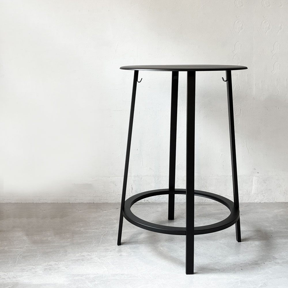 ヘイ HAY リボルバー バーテーブル REVOLVER BAR TABLE  カウンターテーブル ハイテーブル H105cm ブラック レオン・ランズメイヤー デンマーク 定価￥99,000 - ★