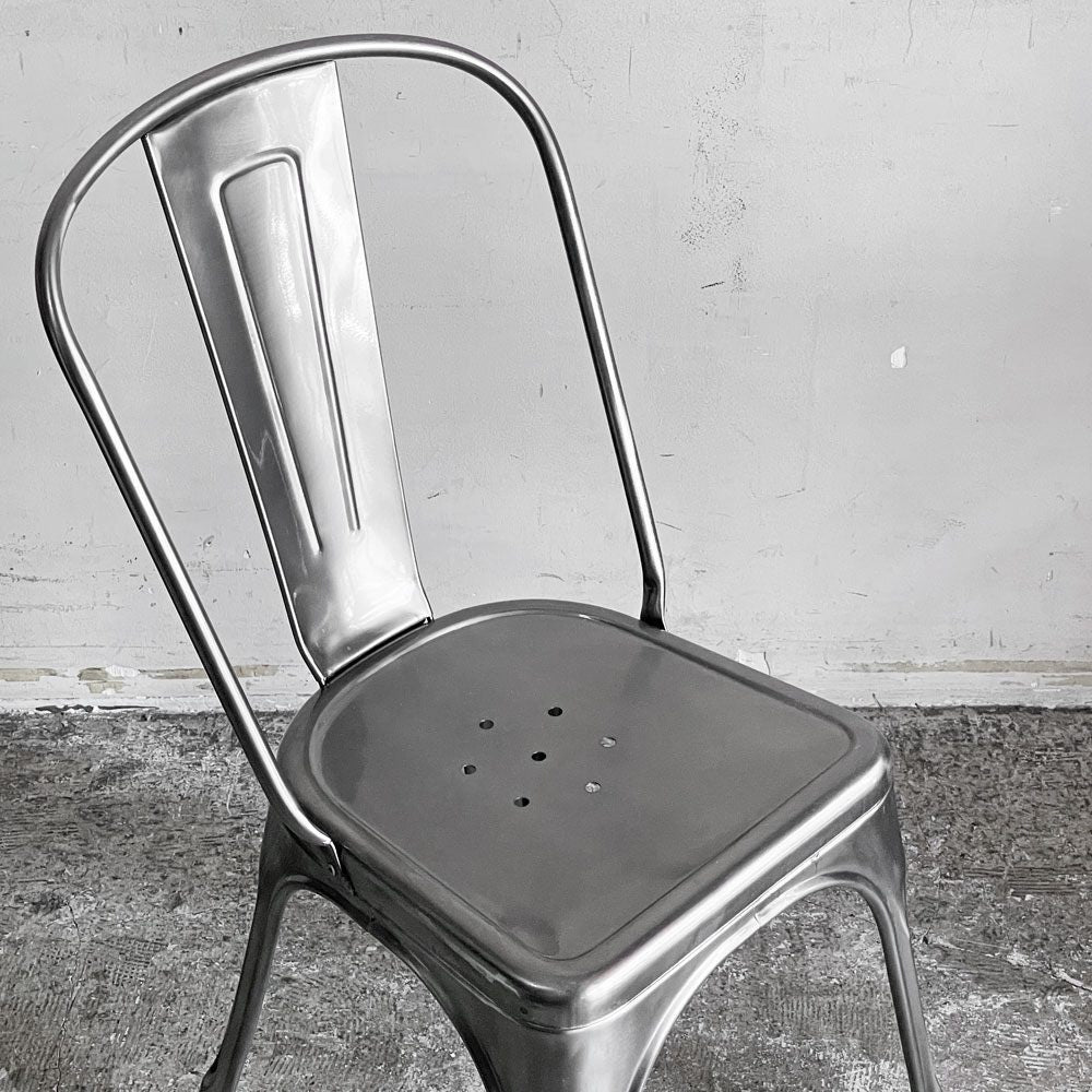 トリックス TOLIX エーチェア A-chair ダイニングチェア スタッキング ロースチール フランス インダストリアルスタイル カフェスタイル ■