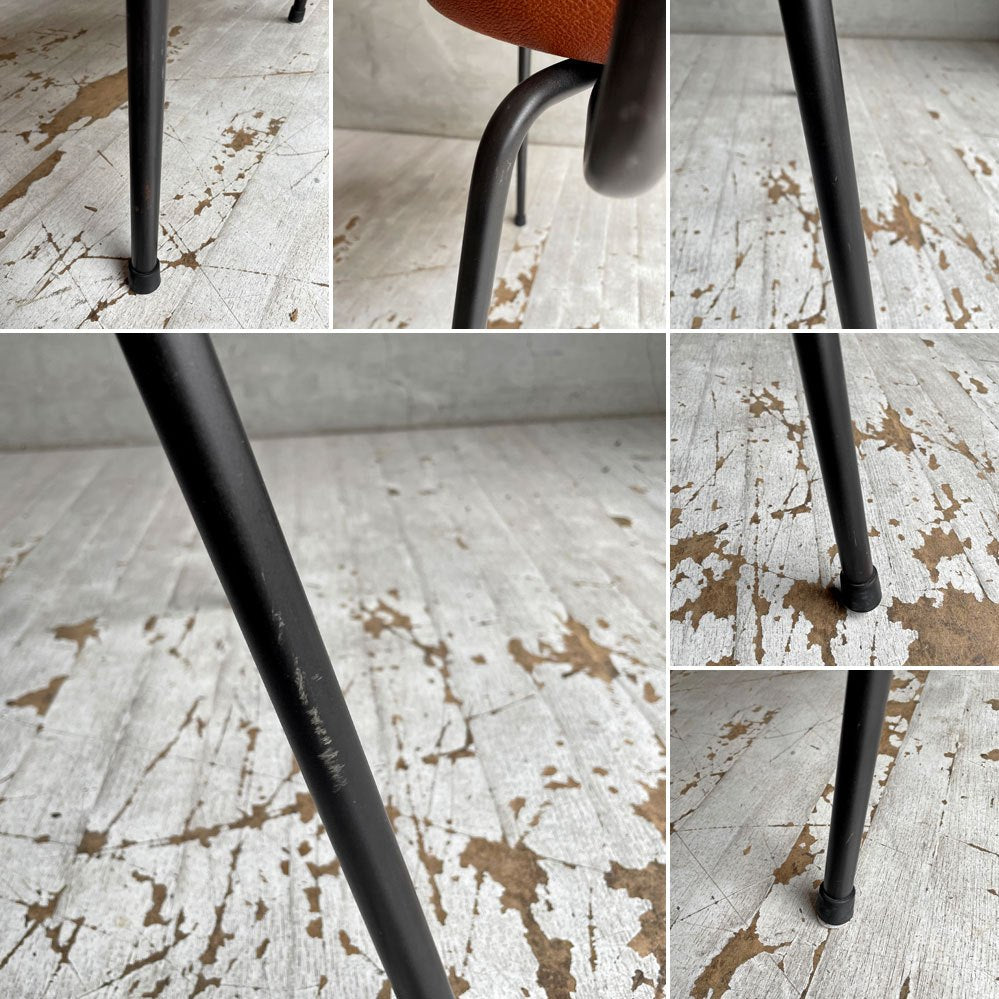 トラックファニチャー TRUCK FURNITURE スット ダイニングチェア SUTTO DINING CHAIR レザー×スチールフレーム インダストリアル ♪