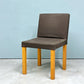 イデー IDEE スクエア レッグスチェア SQUARE LEGS CHAIR メープル材 ファブリック ブラウン 北欧スタイル ◎