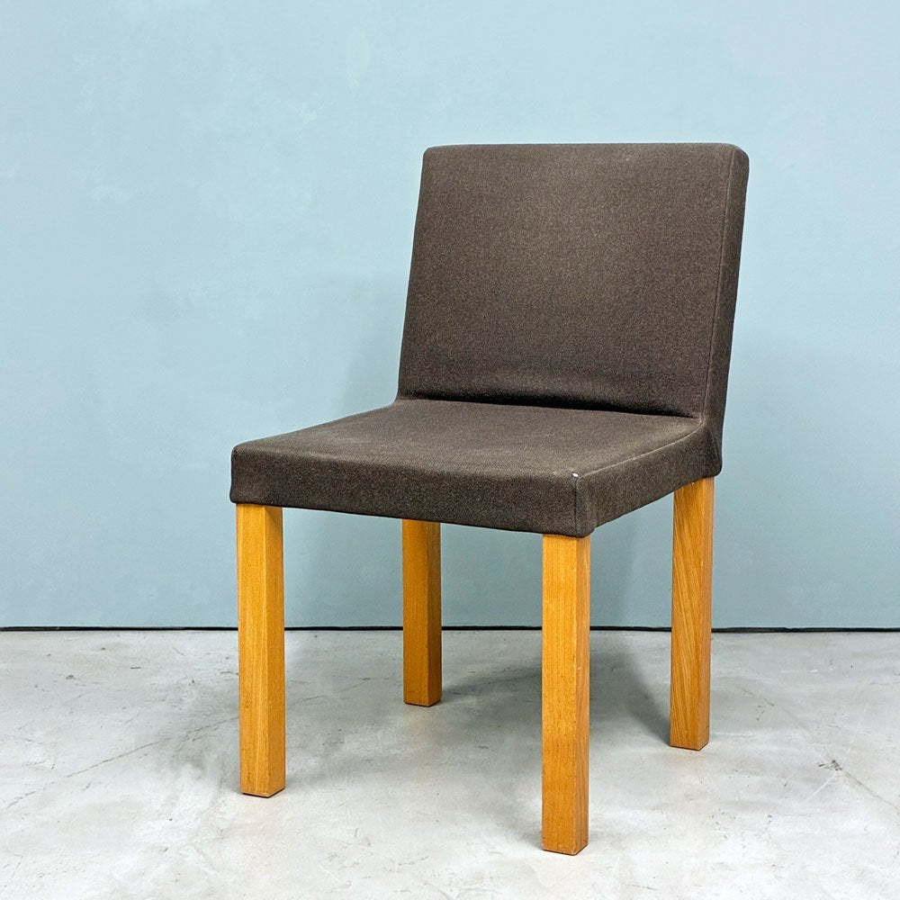 イデー IDEE スクエア レッグスチェア SQUARE LEGS CHAIR メープル材 ファブリック ブラウン 北欧スタイル ◎