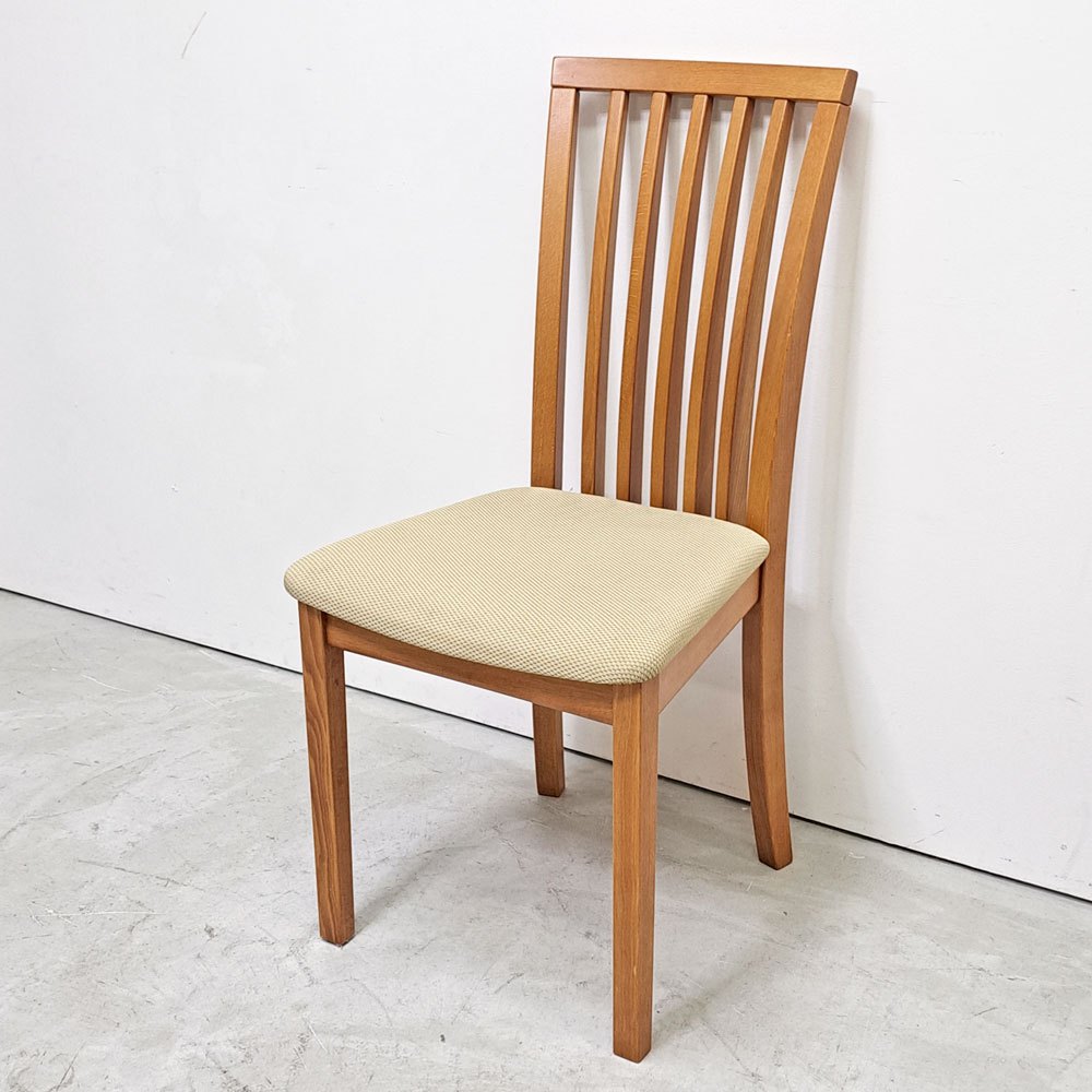 スコービー Skovby ダイニングチェア SM66 ビーチ材 ファブリック モダンデザイン デンマーク 北欧家具 D ●