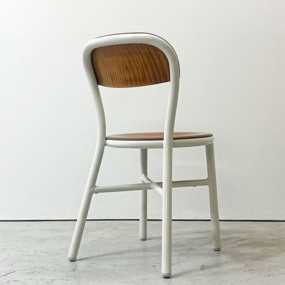 マジス MAGIS パイプチェア ウッド Pipe Chair Wood ダイニングチェア ホワイト×ライトビーチ ジャスパー・モリソン A ●