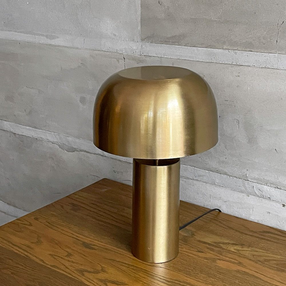 カレ KARE ラウンジ ゴールド Loungy Gold テーブルランプ Table Lamp スチール 真鍮 廃番 ドイツ ♪