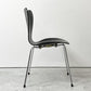フリッツハンセン Fritz Hansen 3107 セブンチェア カラードアッシュ ブラック 80's ビンテージ vintage アルネ・ヤコブセン デンマーク ●