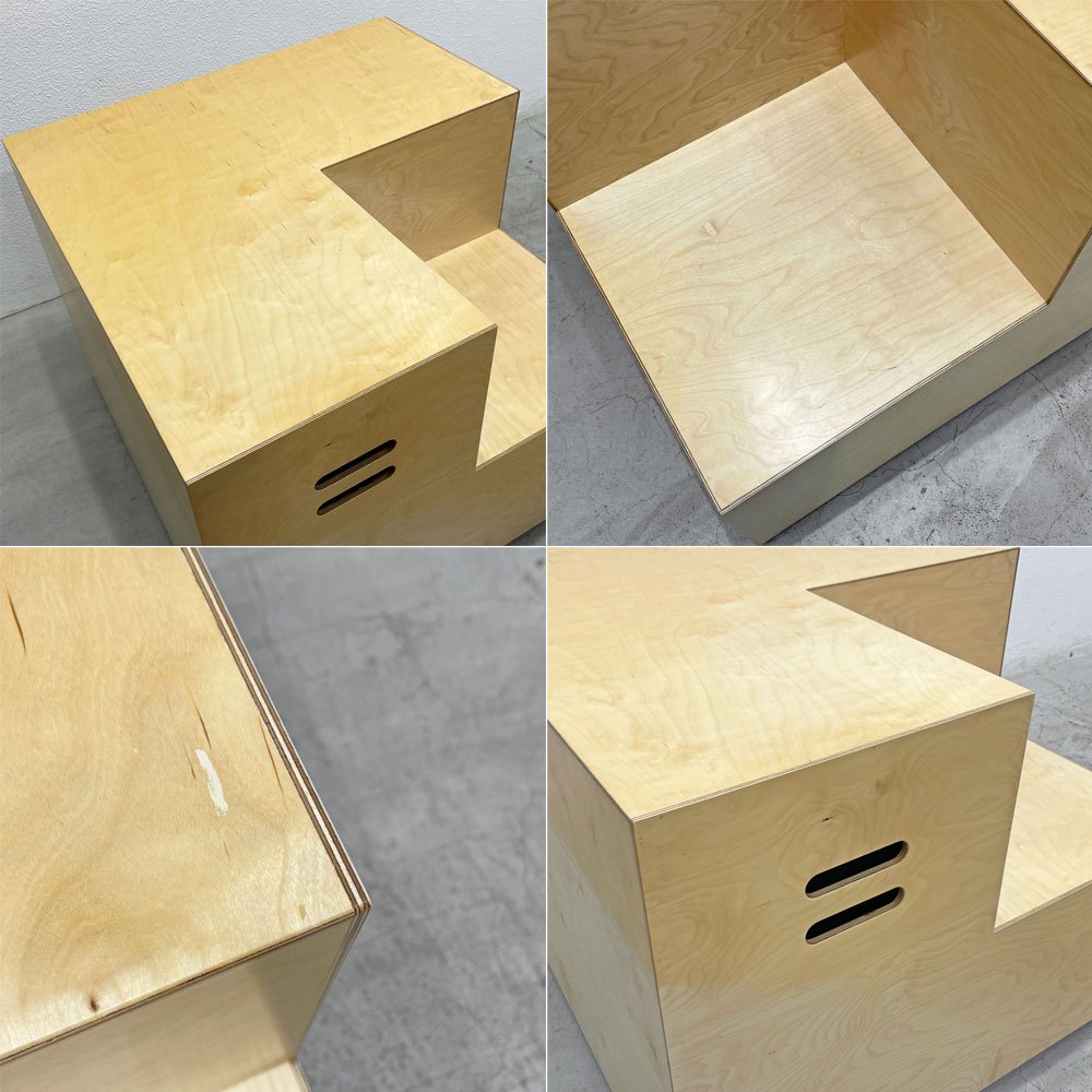 ノルオフィス Knoll Office アンスクリプテッド Unscripted ステップス Steps モジュールセット（2ステップ ロング＋インサイドコーナー ）ロックウェル ソファ ベンチ 総定価約105万円） 〓