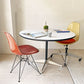 ハーマンミラー Herman Miller コントラクトテーブル Contract table ラウンド ホワイト Φ106cm C&R イームズ ミッドセンチュリー ★