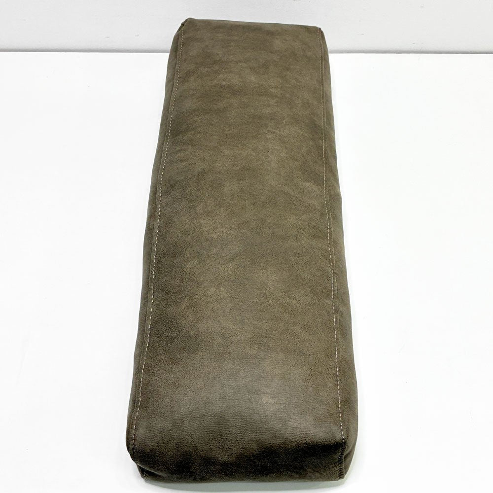 リラックスフォーム RELAX FORM コスターナ アームレスト 肘置き w70cm レザーテックス 合皮 ヨーロピアングレー 関家具 定価￥8,800- 展示品 美品 ●