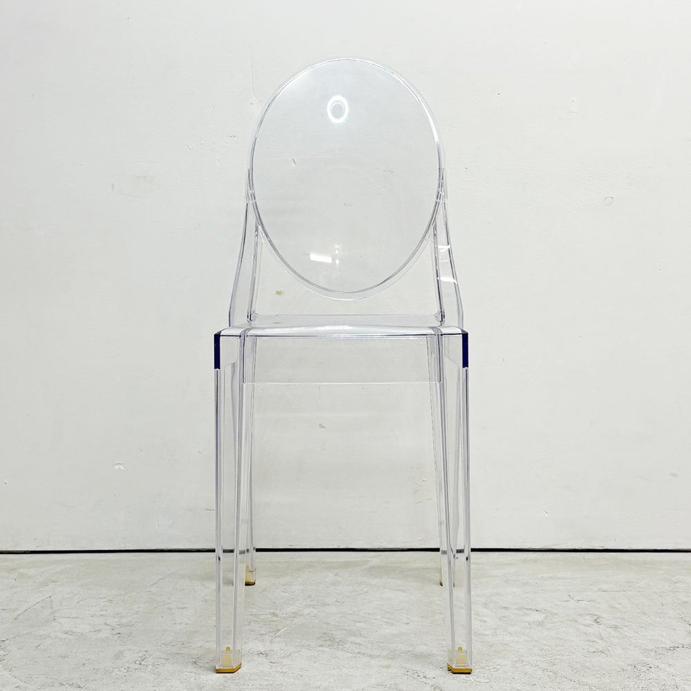 カルテル Kartell ビクトリア ゴースト Victoria Ghost クリスタル ダイニングチェア フィリップ・スタルク Philippe Starck イタリアモダン B ●