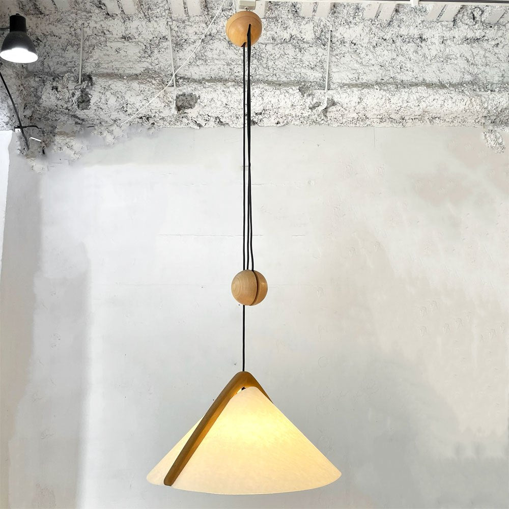 ドムス DOMUS ピラ Pira ペンダントライト 昇降機能付き ビーチ材 要工事 北欧モダン 定価¥ 143,000 ★