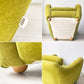 イデー IDEE ミニミラーアームチェア MINI MILLER ARM CHAIR パーソナルチェア シングルソファ ファブリック グリーン ライム ★