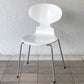 フリッツハンセン Fritz Hansen アントチェア 4本脚 ラッカー仕上げ ホワイト アルネ・ヤコブセン 北欧家具 ◇