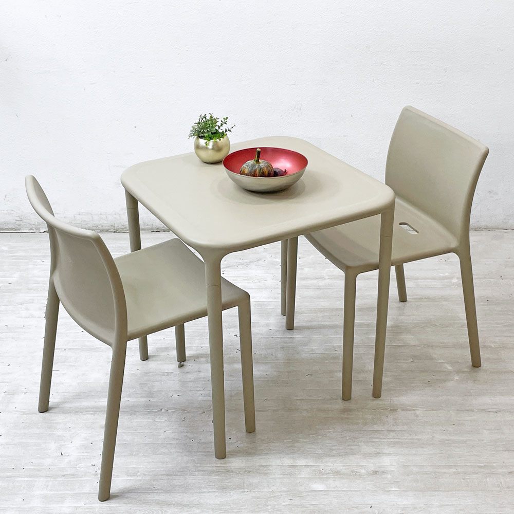 マジス MAGIS エアチェア AIR CHAIR ベージュ スタッキングチェア ダイニングチェア ジャスパー・モリソン イタリア B ●