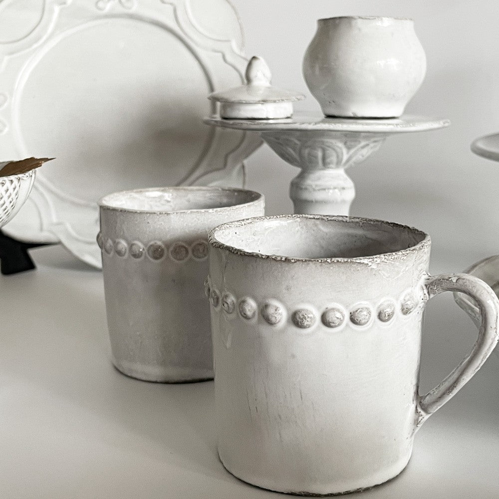 アスティエ・ド・ヴィラット Astier de Villatte アデレード Adelaide コーヒーカップ フランス 定価¥21,230- B ■