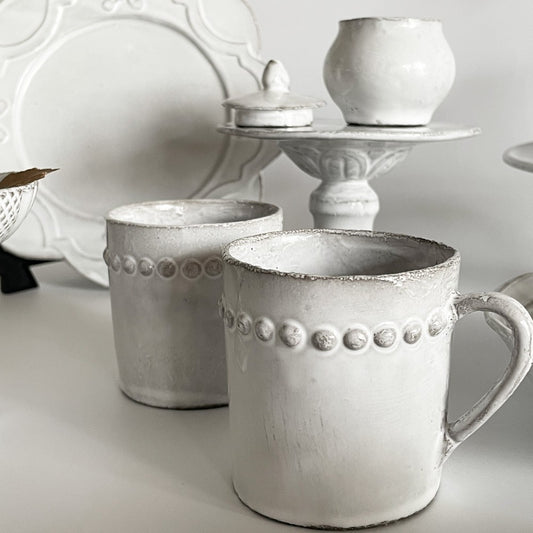 アスティエ・ド・ヴィラット Astier de Villatte アデレード Adelaide コーヒーカップ フランス 定価¥21,230- B ■