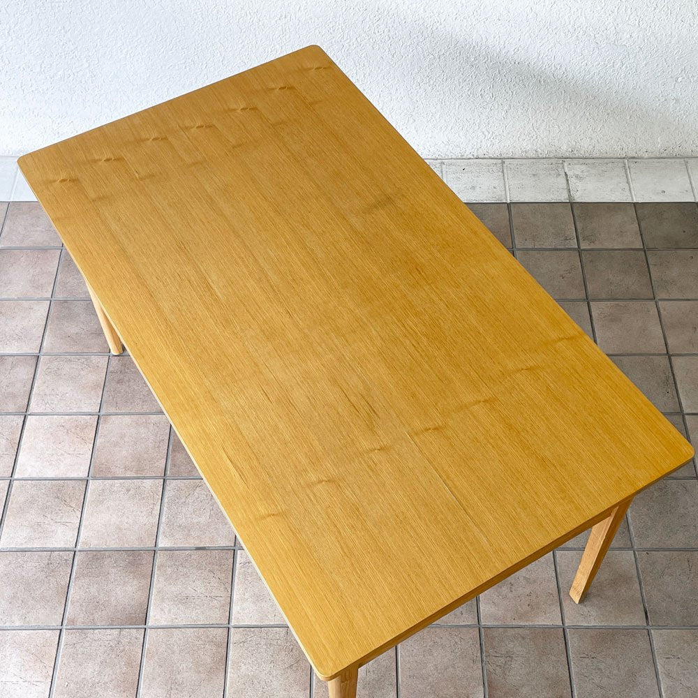 ウニコ unico シグネ SIGNE ダイニングテーブル アッシュ材 W140cm ナチュラル 北欧スタイル ◇