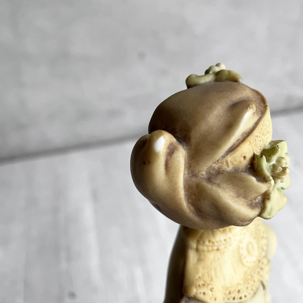 ジョゼッペ・アルマーニ Giuseppe Armani フィギュリン オブジェ イタリア Lady with Umbrella 彫刻 置物 イタリア ♪