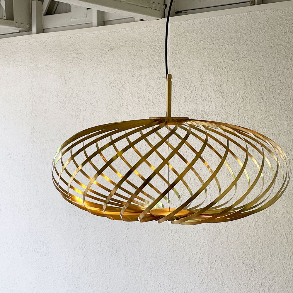 トムディクソン Tom Dixon スプリング スモール ペンダントライト SPRING SMALL PENDANT ブラス BRASS 定価228,800円 ◇