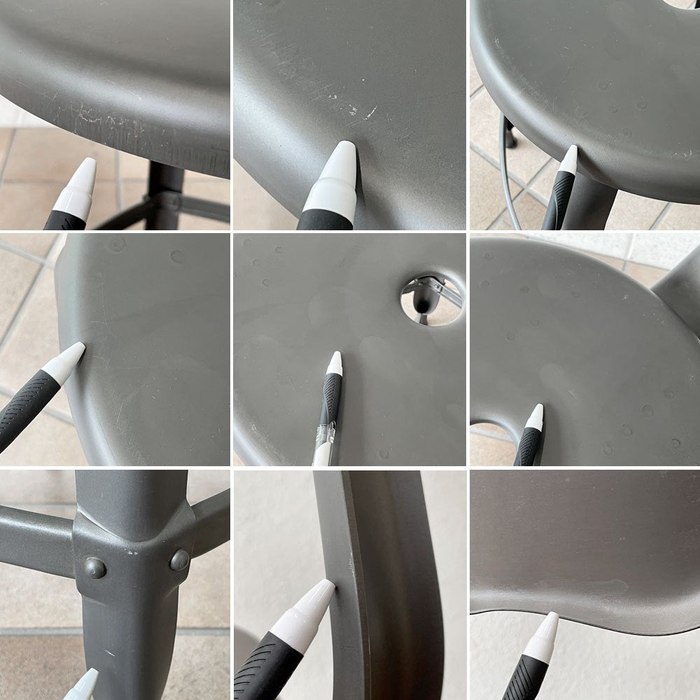 フェールトラヴァイユ FER TRAVAIL ニコルチェア NICOLLE Chair SH45cm ダイニングチェア スチール マットクリア仕上げ 別注モデル インダストリアル フランス ◇